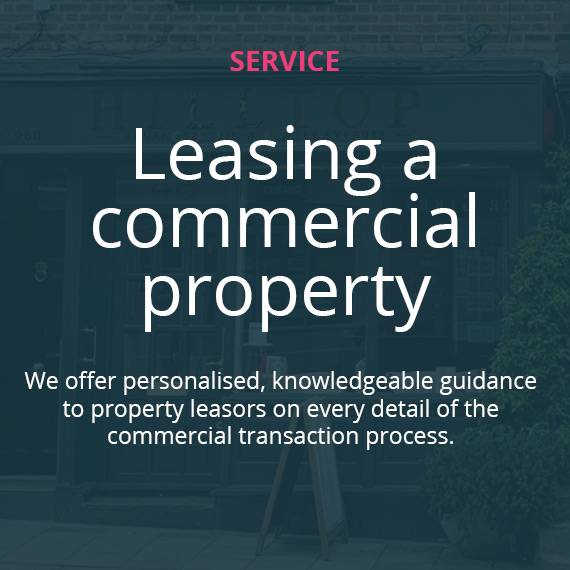 Leasing a commercial property